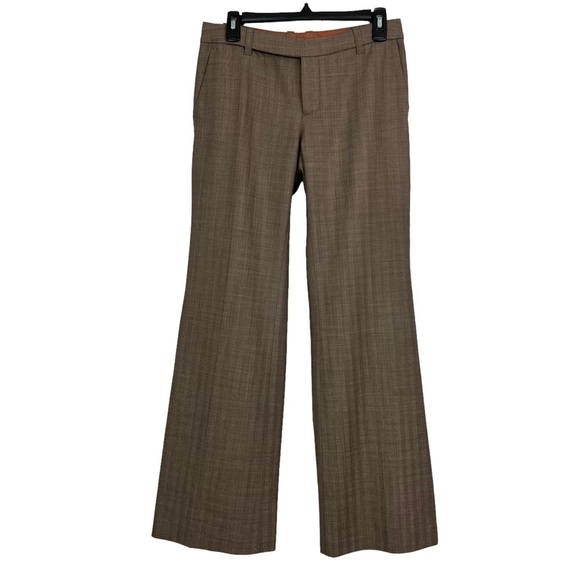 GAP Women’s Career Dress Pants Sz 6R Multi Color Multi Color 42% Wool Pockets - Picture 1 of 13